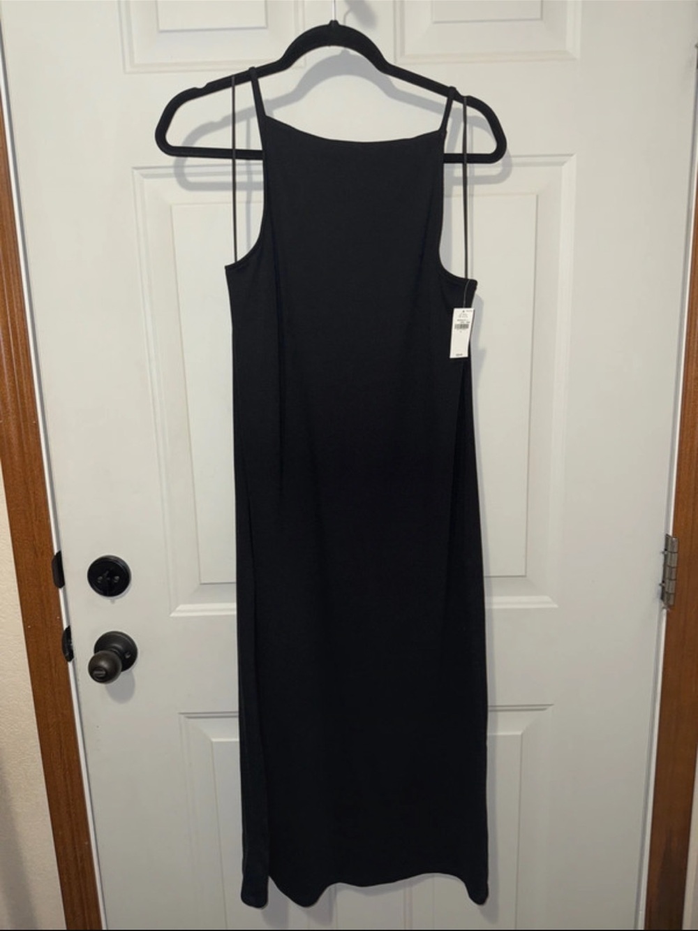 Old navy black cotton strappy dress NWTs